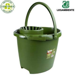 Arix WeLikeGreen Oval Bucket (13L) + Squeezer