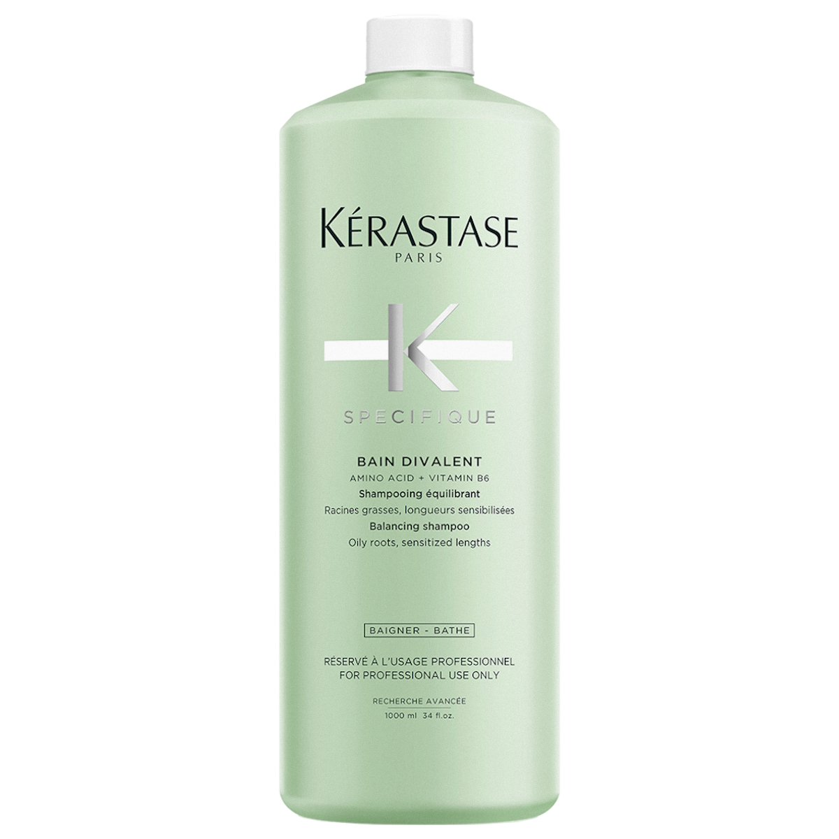 Kérastase Bain Divalent 1000ml Kerastase Paris Bain Divalent Shampoo (Amino Acid) | NTUC FairPrice