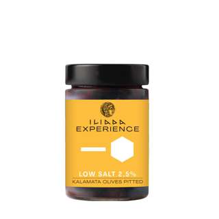 Iliada Experience Kalamata Pitted Olives - Low Salt Iliada Experience Kalamata Pitted Olives - Low Salt