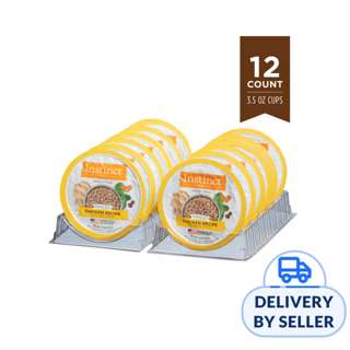 Instinct Minced Recipe Chicken Wet Cat Food Cup x 12