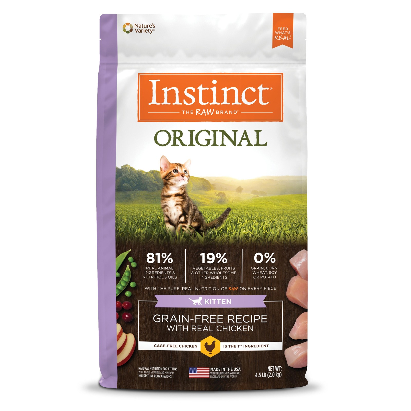 Instinct chicken 2025 cat food