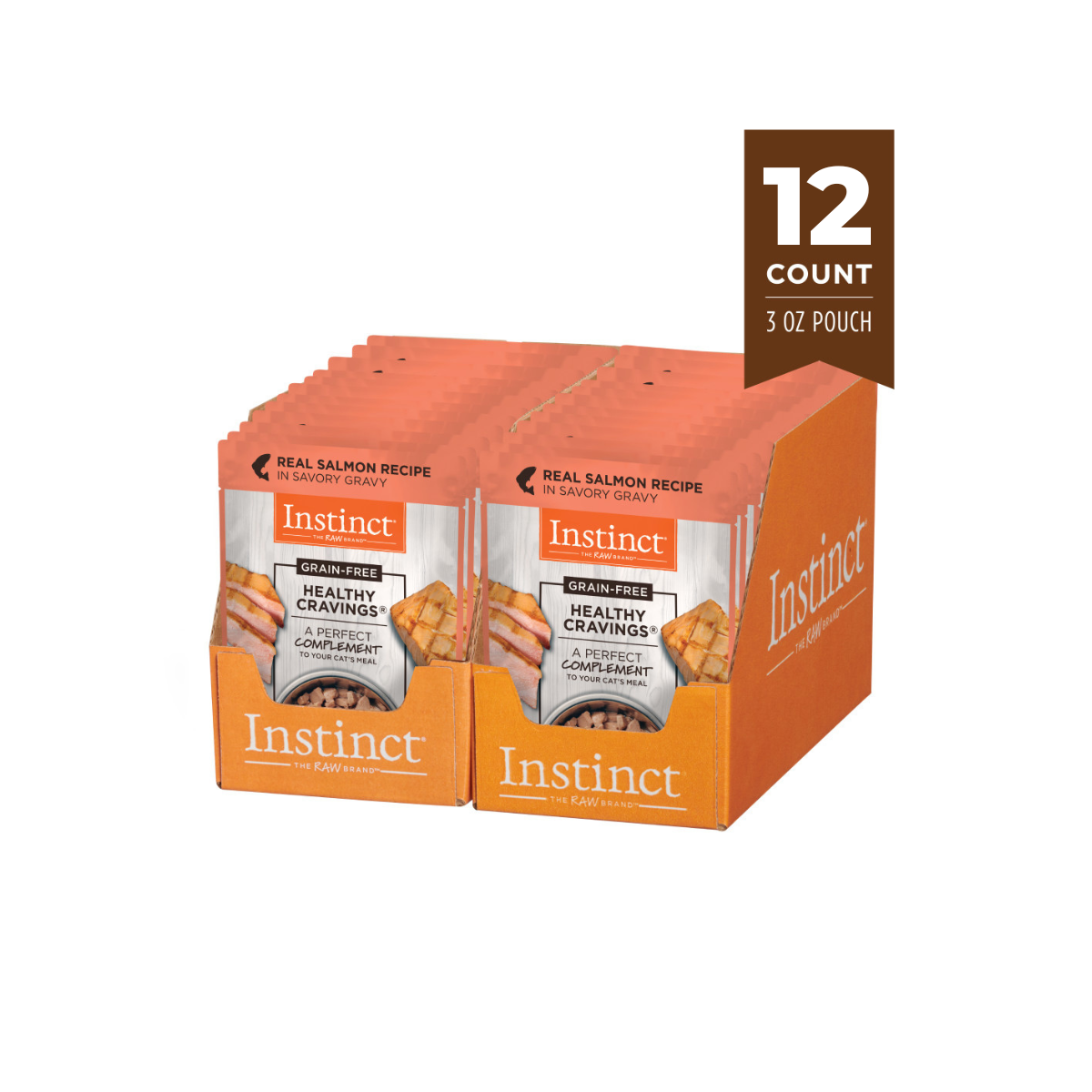 Instinct Healthy Craving Salmon Wet Cat Food Topper x12