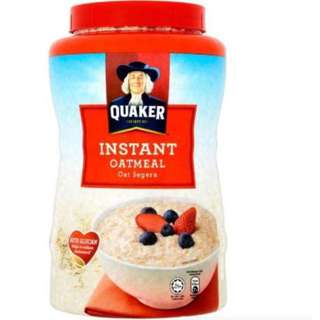 Quaker Instant oats In Tub