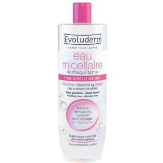 Evoluderm Micellar Cleansing Water Dry & Sensitive Skin