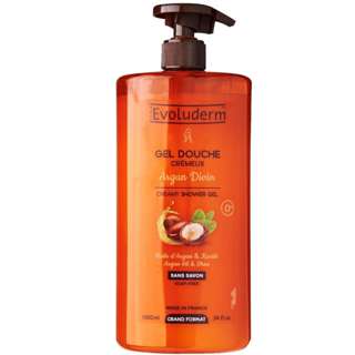 Evoluderm Argan and Shea Butter Shower Gel