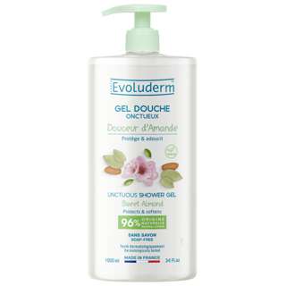 Evoluderm Unctuous Shower Gel - Sweet Almond