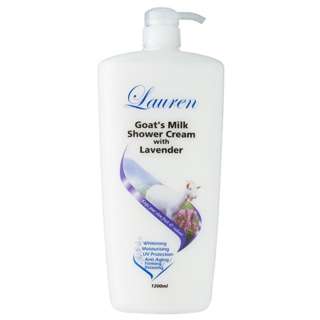 Lauren Goat's Milk Shower Cream With Lavender