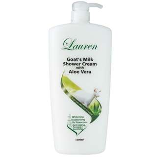 Lauren Goat's Milk Shower Cream With Aloe Vera Lauren Goat's Milk Shower Cream With Aloe Vera