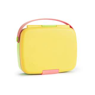 Munchkin Lunch Bento Box With Utensils - Yellow