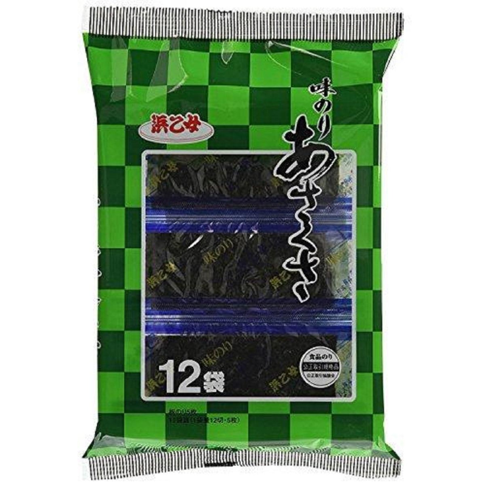 Hamaotome Aji Nori Asakusa (12 Packet x 5 Sheets) 60 Pcs | NTUC