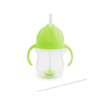Munchkin Click Lock Weighted Flexi-Straw Cup - 7oz (Green)