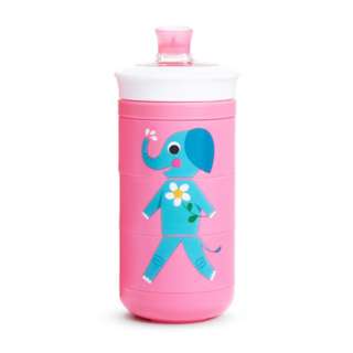 Munchkin Twisty Animals Bite Proof Sippy Cup - 9oz (Pink)