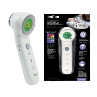 Braun No touch + touch forehead thermometer with Age Precisio