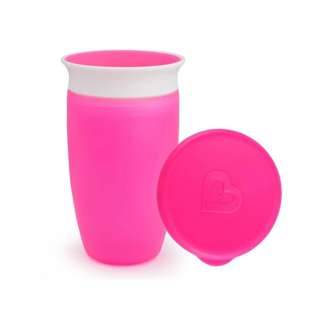 Munchkin Miracle 360 Trainer Cup - 10oz with Lid (Pink)