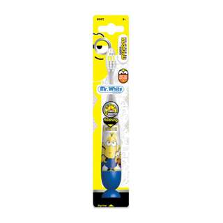 Mr White Minions  Flashing Toothbrush Soft 3+