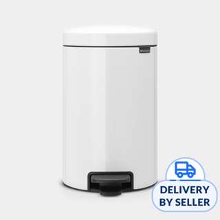 Brabantia Pedal Bin Newicon 12 Ltr White