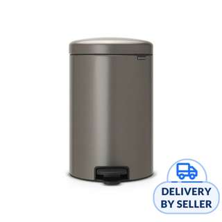 Brabantia Pedal Bin Newicon 12 Ltr Platinum Brabantia Pedal Bin Newicon 12 Ltr Platinum