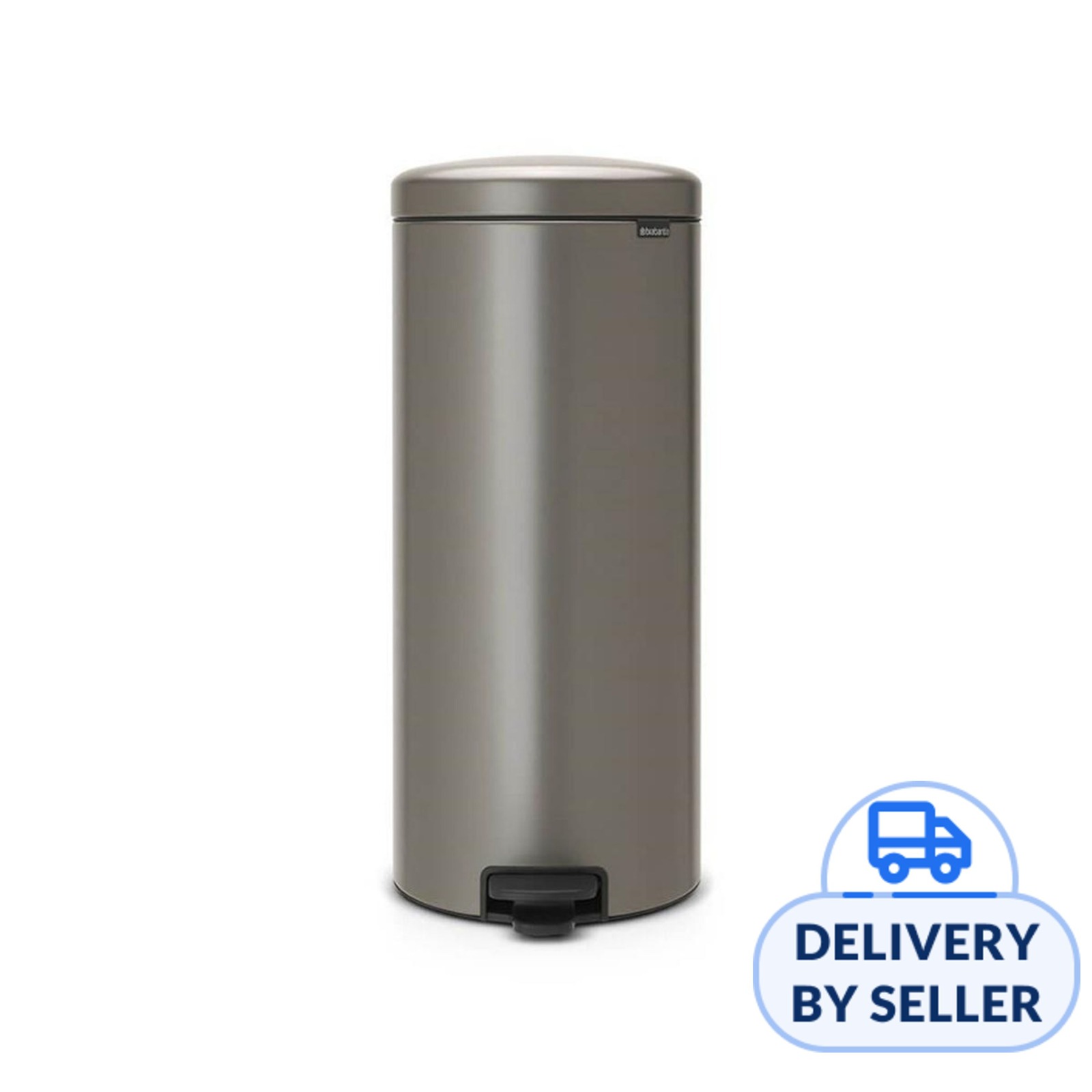 Brabantia Pedal Bin Newicon 30 Ltr Platinum NTUC FairPrice