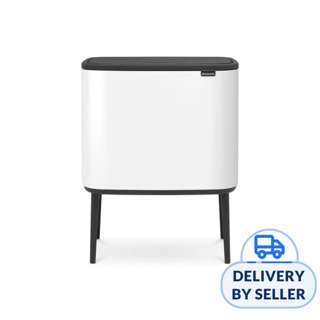 Brabantia Bo Touch Bin 36 Ltr White Brabantia Bo Touch Bin 36 Ltr White