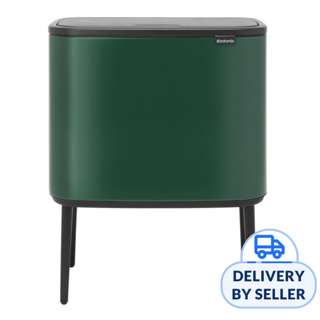 Brabantia Bo Touch Bin 11+23 Ltr Pine Green