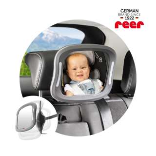 Reer BabyView LED Light Car Safety Mirror with Remote Control Reer BabyView LED Light Car Safety Mirror with Remote Control