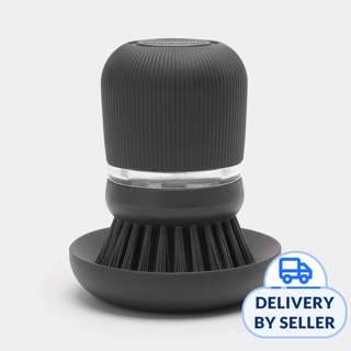 Brabantia Soap Dispensing Brush Dark Grey Brabantia Soap Dispensing Brush Dark Grey