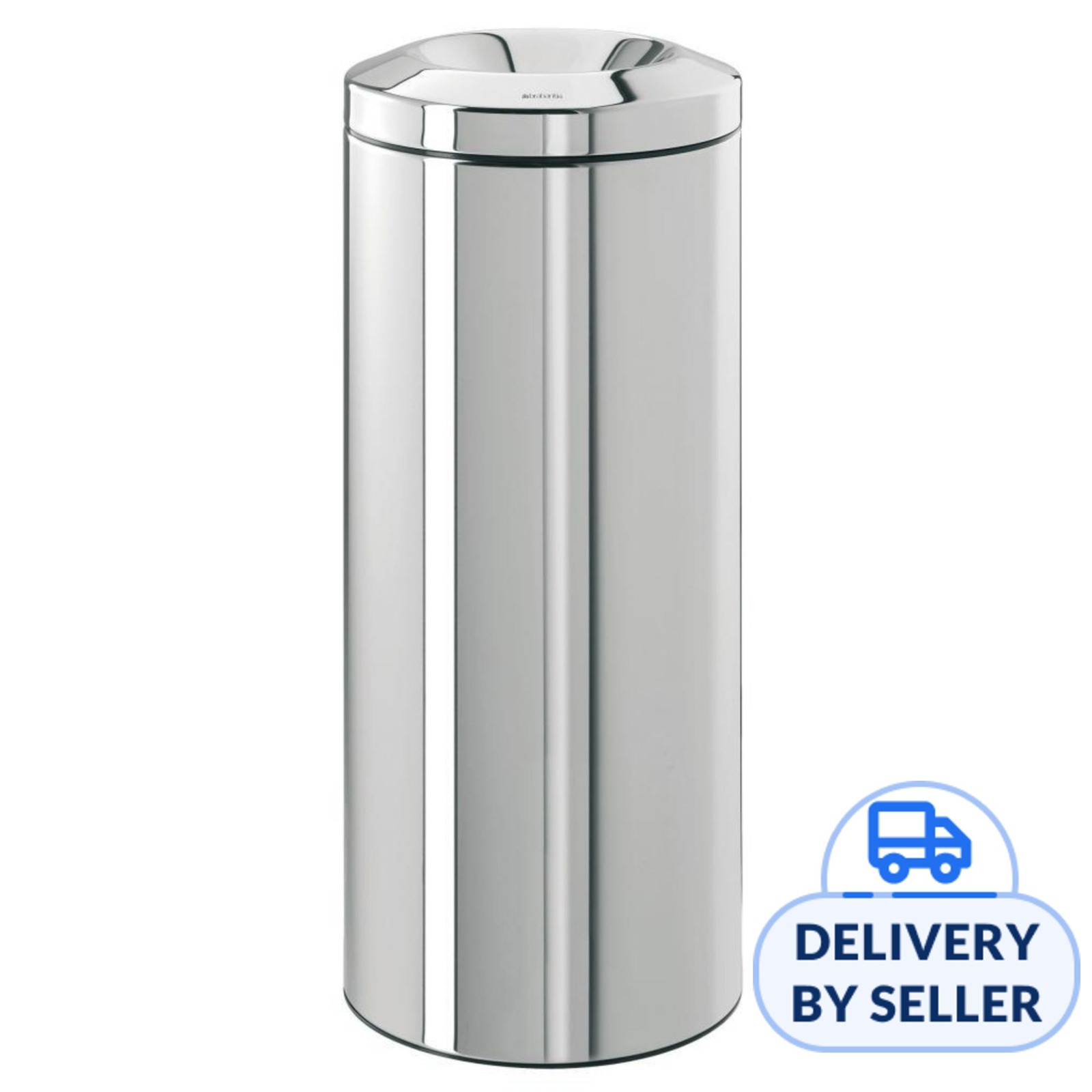 Brabantia Flameguard Waste Paper Bin 30 Ltr Matt Steel NTUC FairPrice