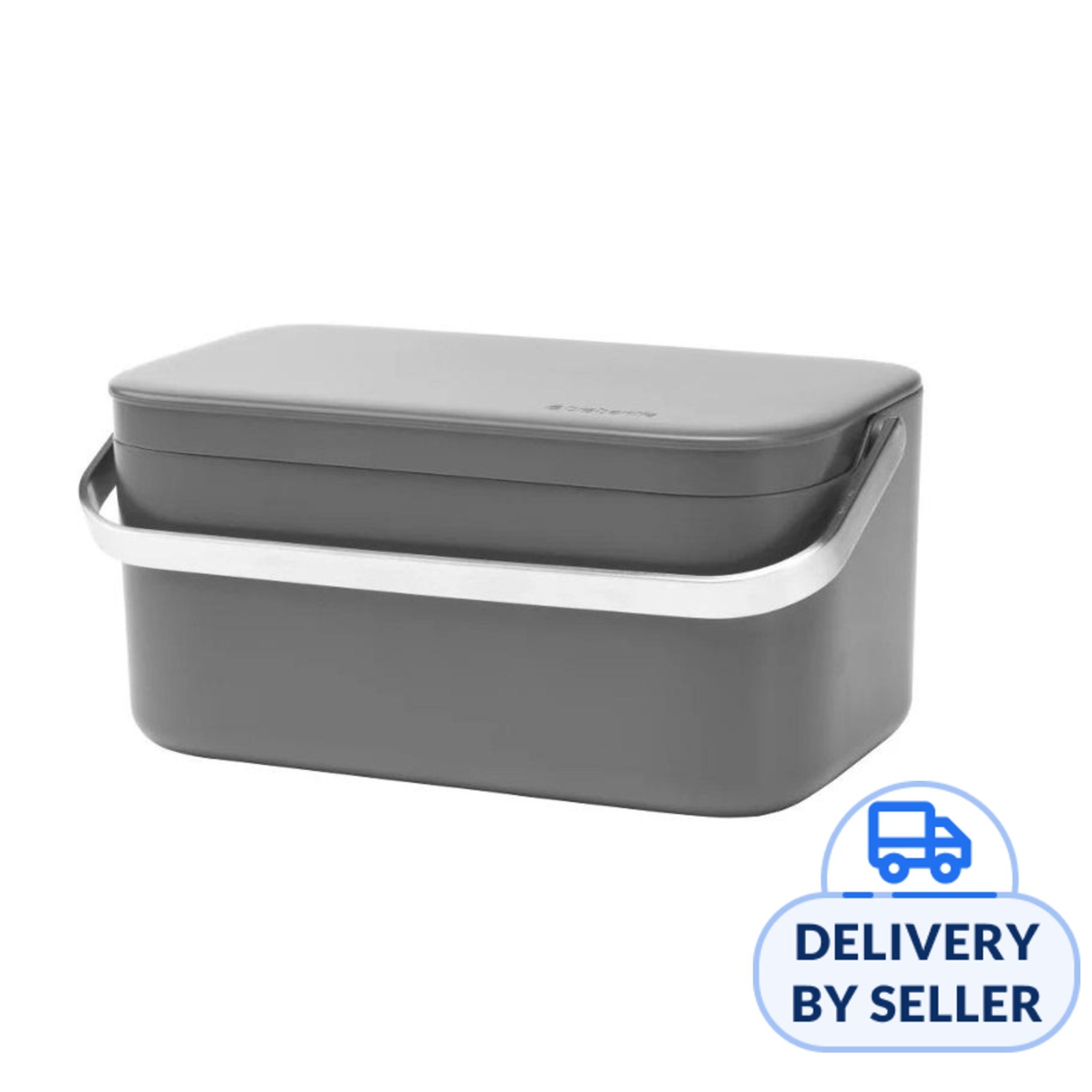 Brabantia Food Waste Caddy Dark Grey NTUC FairPrice