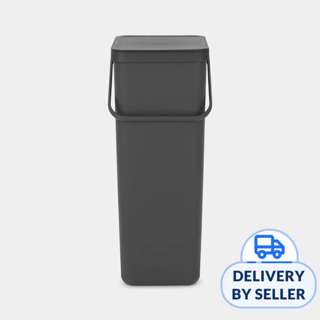 Brabantia Sort & Go Recycle Bin 40Ltr Grey