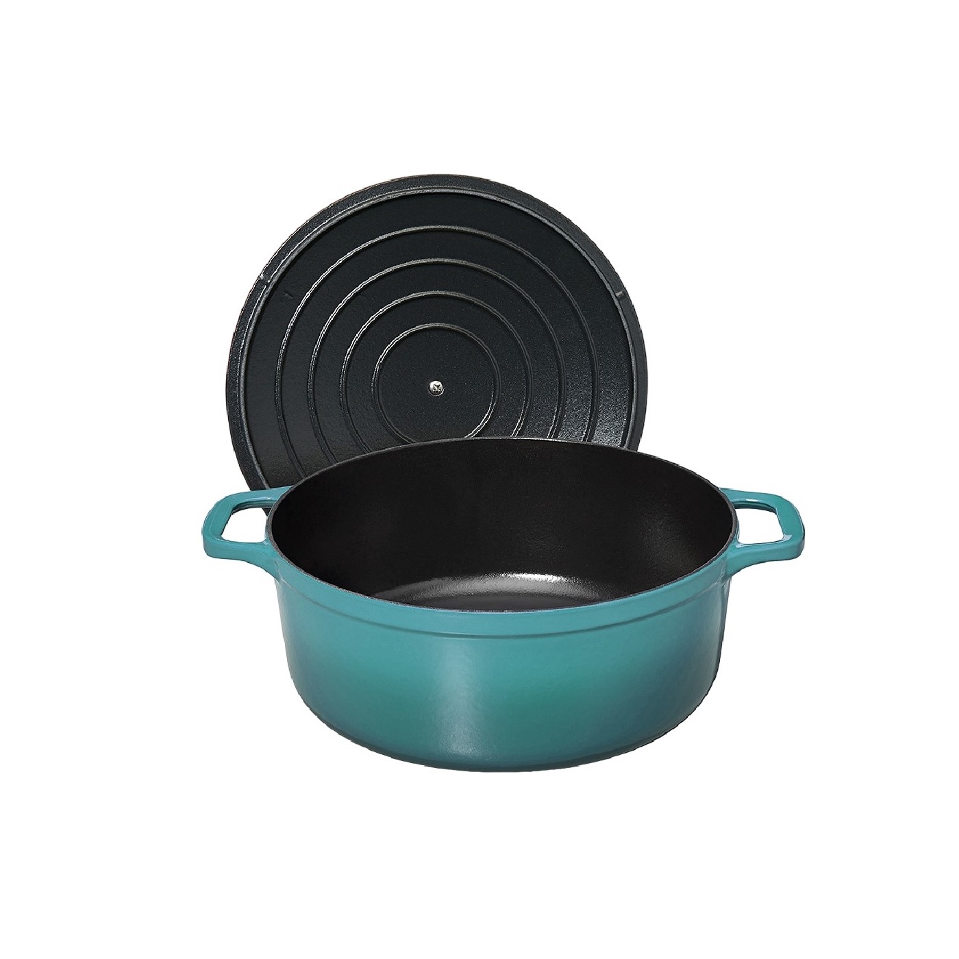 Chasseur Cast Iron Round Casserole 20cm 2,5Ltr Quartz/Black | NTUC