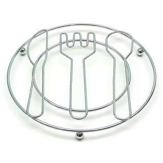 Vesta Chrome Pot / Steamer Hot Rack (Cutlery) D18Cm