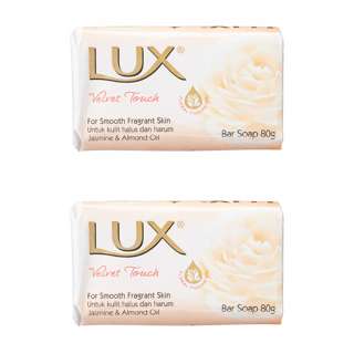 Lux Velvet Touch Jasmine and Almond Oil Bar Soap Lux Velvet Touch Jasmine and Almond Oil Bar Soap