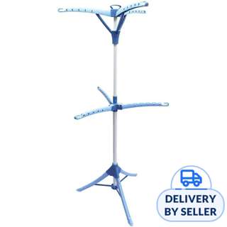 Rene Octo 6 Arm Laundry Rack (Blue)