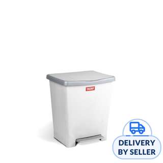 Tatay Pedal Bin White 23L