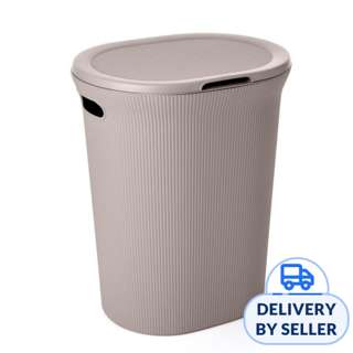 Tatay Laundry Hamper 40L Taupe Tatay Laundry Hamper 40L Taupe
