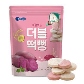 BeBecook My First Duo-Flavour Rice Rusk - Sweet Potato
