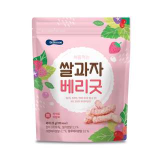 BeBecook Wise Moms Rice Snacks - Berries