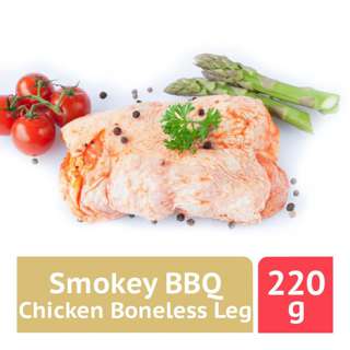 Tasty Food Affair Marinated Smokey BBQ Chicken Boneless Leg
