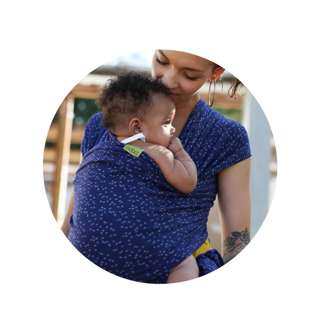 Boba Baby Wrap Limited Edition Plum Ikat