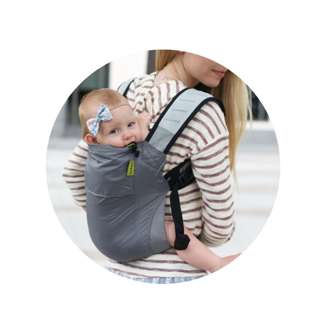 Boba Air Ultra Lightweight Baby Carrier Grey
