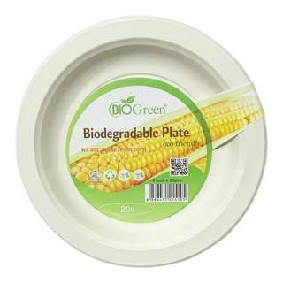 BIOGREEN BD-9inch Plate 20s