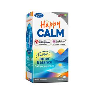 LABO Nutrition HappyCALM KSM66 Ashwagandha Saffron Supplement