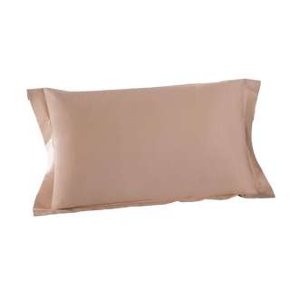 Sweet Home Plain Long-staple Cotton PillowCase - Coffee