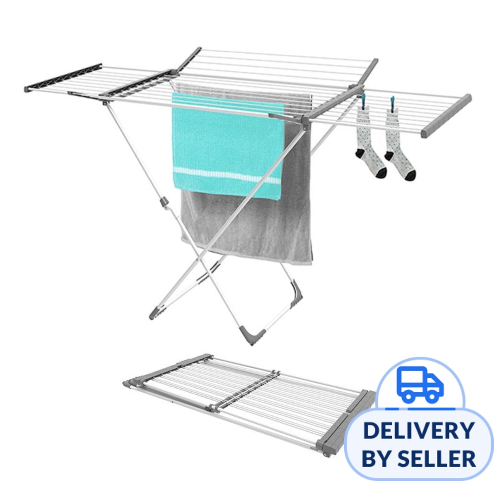 HOUZE Krusty Extendable Drying Rack (25 Metre)