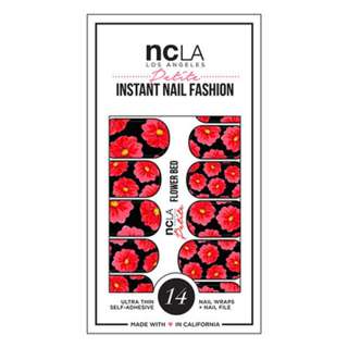 NCLA Nail Wrap Flower Bed