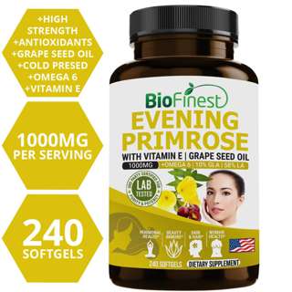 Biofinest Evening Primrose Oil Grape Seed Vitamin E 1000mg