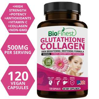 Biofinest Glutathione Collagen 500mg Vitamin C Supplement