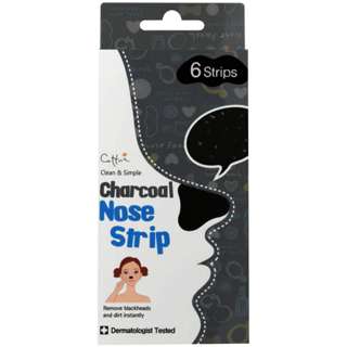 Cettua C&S Charcoal Nose Strip 6 Strips Cettua C&S Charcoal Nose Strip 6 Strips