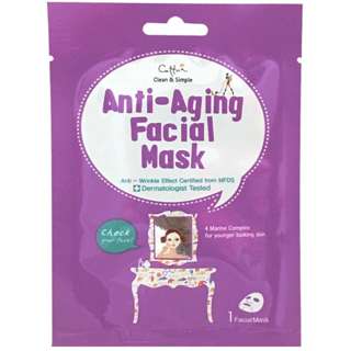 Cettua C&S Anti Aging Facial Mask 1 sheet Cettua C&S Anti Aging Facial Mask 1 sheet