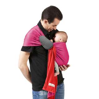 Love Radius Reversible Ring Sling Red Scarlett/Fuchsia